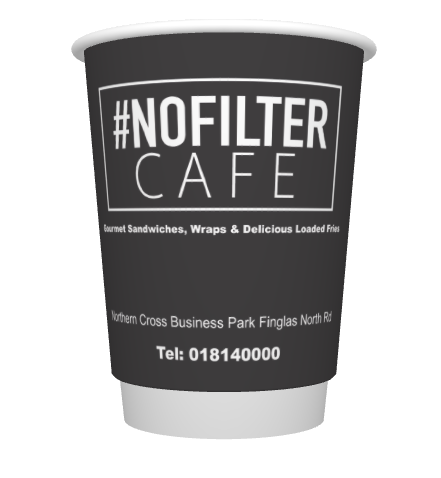 HASHTAG NO FILTER 12OZ DW P2P CUP-500(N)